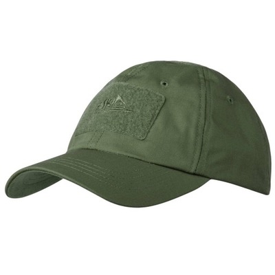 Czapka z daszkiem bejsbolówka plus velcro Helikon PoliCotton Ripstop Olive