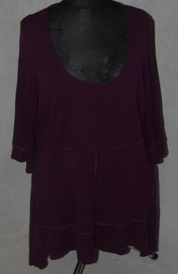 Dzianinowa asymetryczna tunika Code code code 48