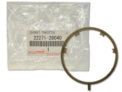 Прокладка дроссель 22271-28040 оригинальный номер toyota avensis фото №1