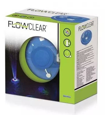 Fontanna basenowa reflektor LED Bestway