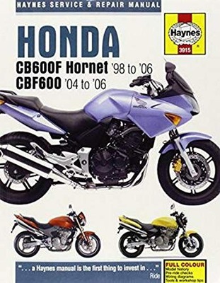 HONDA CB600F HORNET+CBF600 1998 - 2006 - Anon (KSI 