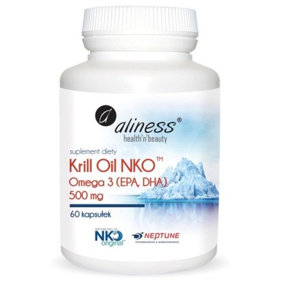 Krill Oil NKO 500 mg Aliness 60 kaps.