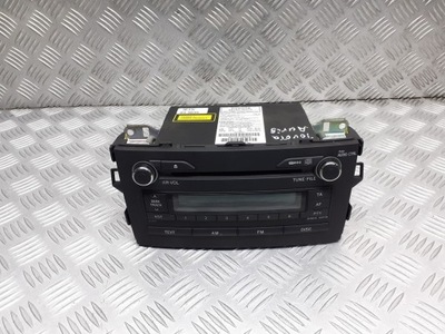 Радіо заводський cd toyota auris фото №1