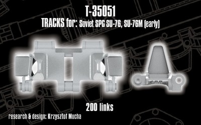 QuickTracks gąsienice do czołgów SPG SU-76; SU-76M (wczesne)