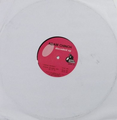 Adam Chinch - Discodent EP 12''