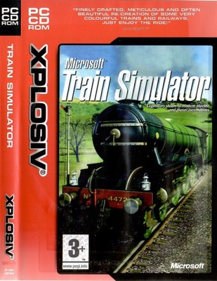 CD PC MICROSOFT TRAIN SIMULATOR