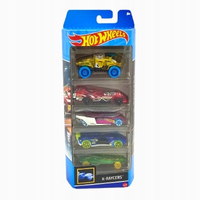 HOT WHEELS 5-PACK RESORAKI HLY64 X-RAYCERS