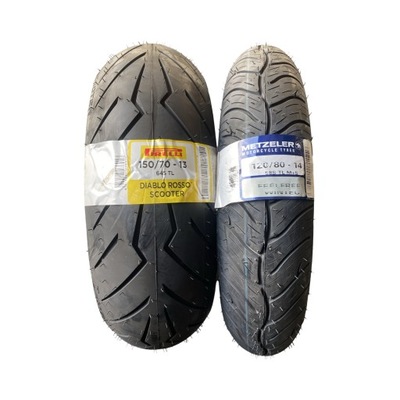 ШИНЫ PIRELLI 150/70/13 METZELER 120/80/14 DO BURGMANA 400