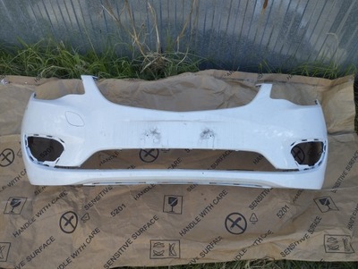 Бампер передній перед opel karl 15- w колір фото №1