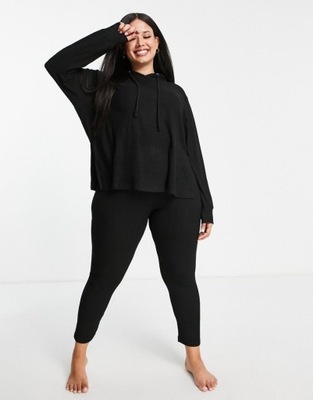 PLUS SIZE LEGGINSY PRĄŻKOWANE DOPASOWWANE 46 1RRB