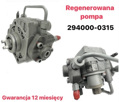 RESTORED PUMP DENSO 294000-0315, 22100-0R010 TOYOTA  