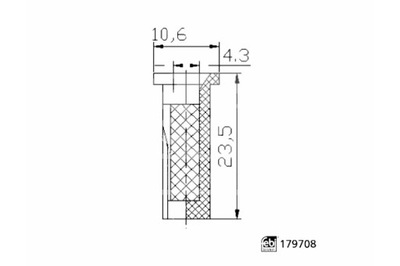 FEBI BILSTEIN ФИЛЬТР AD BLUE SCANIA F 280 310 320 F 310 G 230 G 230 P фото