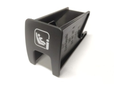 Заглушка накладка кріплення isofix задній сидіння skoda superb iii 2015- фото №1