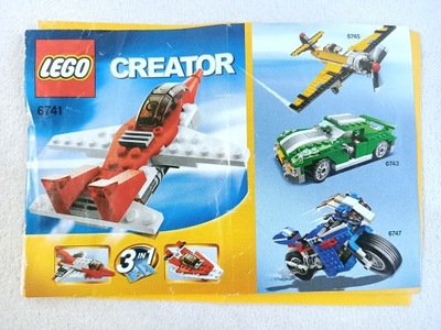 LEGO Creator 3 w 1 6741 Odrzutowiec