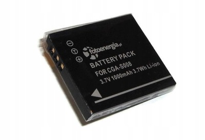 Bateria do Panasonic Lumix CGA-S008A CGA-S008A/1B