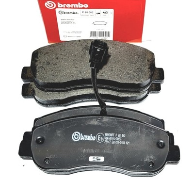 PADS BRAKE R MASTER FRONT 2010-> P 68 062/BRE  