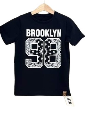 Koszulka T-shirt Bluzka Brooklyn Mimi Czarna 104 110