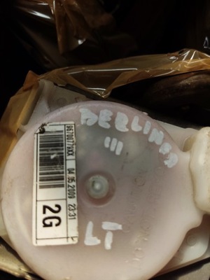 Pas безпеки citroen berlingo iii лівий задня фото №1