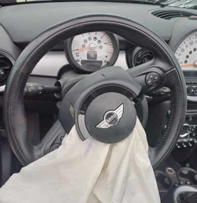 Mini cooper r57 11r воздуховод кожа кожаный фото №1