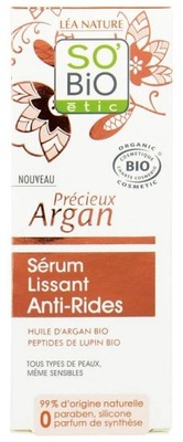 SO'BiO Etic Argan Precieux Serum Lissant AntiRides