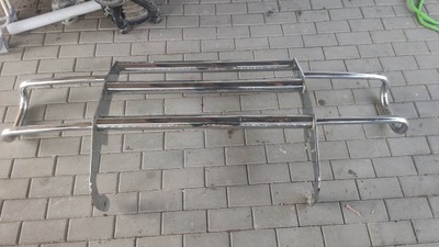 KD BULL BAR PARACHOQUE KANGOR PARTE DELANTERA NISSAN PATROL Y60 Y61 Y62 CROMO  