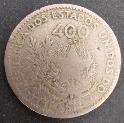 0185 - Brazylia 400 realów, 1901