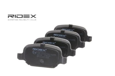 RIDEX 402B0091 КОЛОДКИ ГАЛЬМІВНІ ЗАДНІЙ