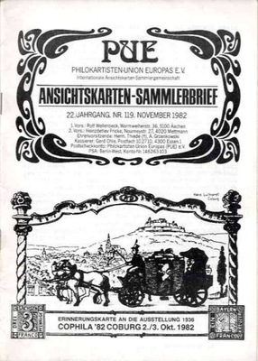 pocztówki Ansichtskarten-Sammlerbrief 1982/119