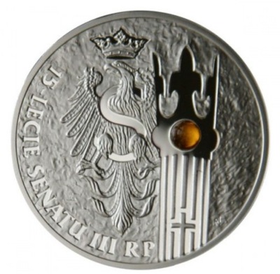Moneta 20 zł 15-lecie Senatu III RP 2004 MENNICZA