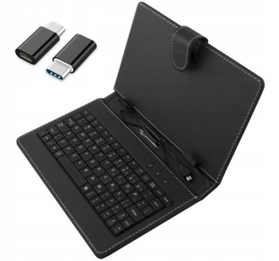 Etui z klawiaturą tablety 10 cali MicroUSB + USB-C