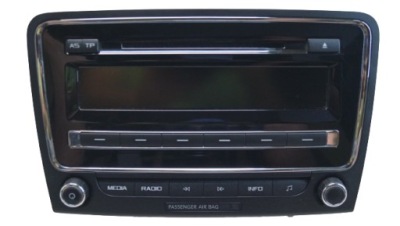 Радіо skoda superb ii lift 3t0035161k фото №1