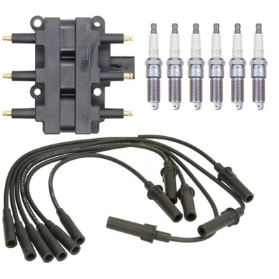 Котушка кабелі свічки запалювання chrysler voyager dodge caravan фото №1