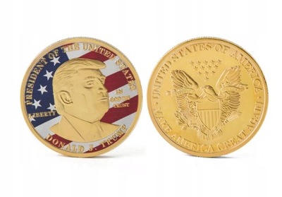 Donald J Trump usa pamiątkowa moneta