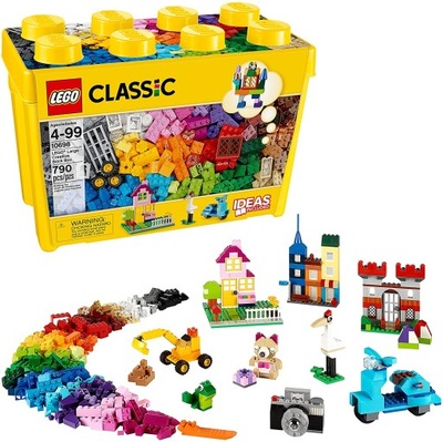 Lego Classic Kreatywne Klocki Duże Pudełko Box 10698 Budynki Okna Drzwi