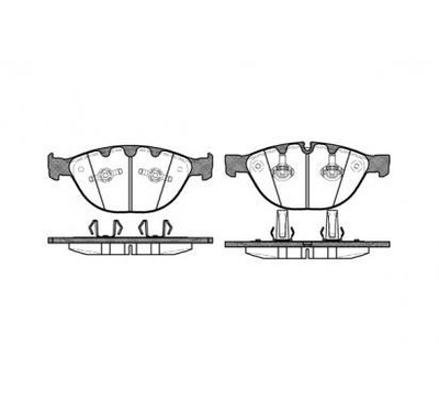 ROADHOUSE КОЛОДКИ ТОРМОЗНЫЕ BMW 535D/ M5/ M6