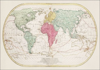 Mappe Monde ou Carte