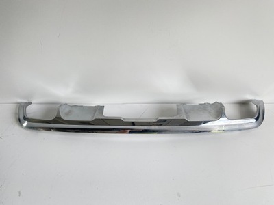 Диффузор бампера задняя хром mercedes glk 204 lift фото №1