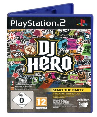 Gra towarzyska DJ HERO PS2