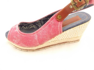 MONNARI na koturnie espadryle sandały 25,5 cm