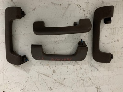 Porsche macan ручки потолочный 4 штуки комплект t.c коричневые фото №1