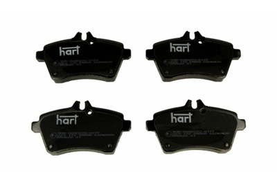 HART ZAPATAS DE FRENADO PARTE DELANTERA MERCEDES W169 04-  