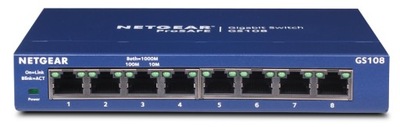 SWITCH NETGEAR GS108GE 8 port Gigabit