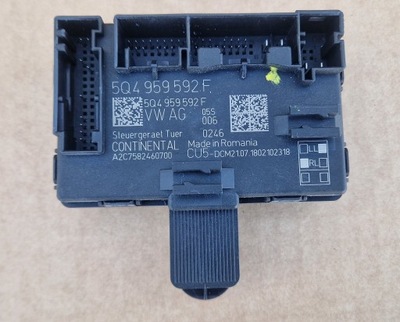 Модуль дверь 5q4959592f vw audi skoda новый оригинал фото №1