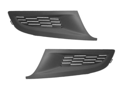 Решётка решётка радиатора решётка радиатора заглушка vw polo v 6r0 2009- фото №1