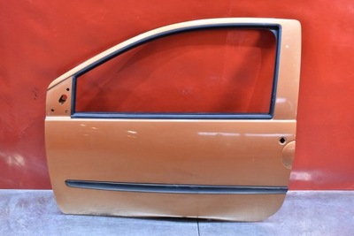 Дверь левая перед передние оранжевые renault twingo 2 ii 07-12 фото №1