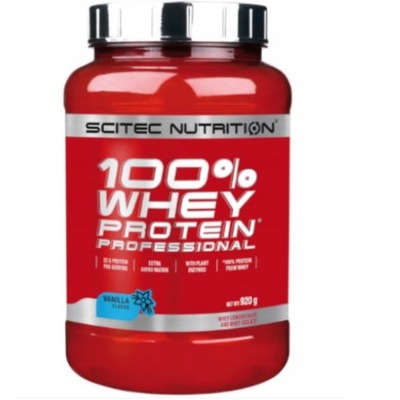 Scitec Nutrition 100% Whey Protein Professional 920g||wanilia-jagoda