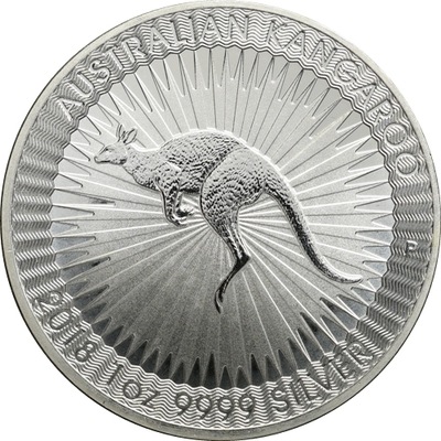 1. Australia, 1 dollar 2018, Kangur, 1 oz Ag999 st. 1