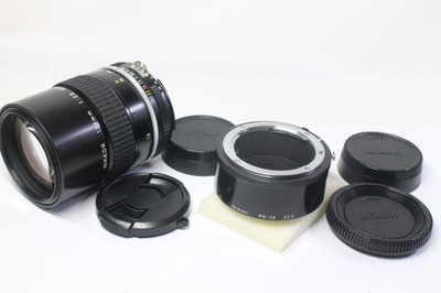 Nikon Nikkor Ai 135mm F/2.8 Telephoto Lens & PK-13 Auto Extension Ring Tube
