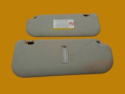 Козырьки солнцезащитные левый правый защита комплект hyundai i30 ii 2012- фото №1