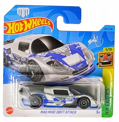 Samochodzik Hot Wheels HKG58 Mad Mike Drift Attack